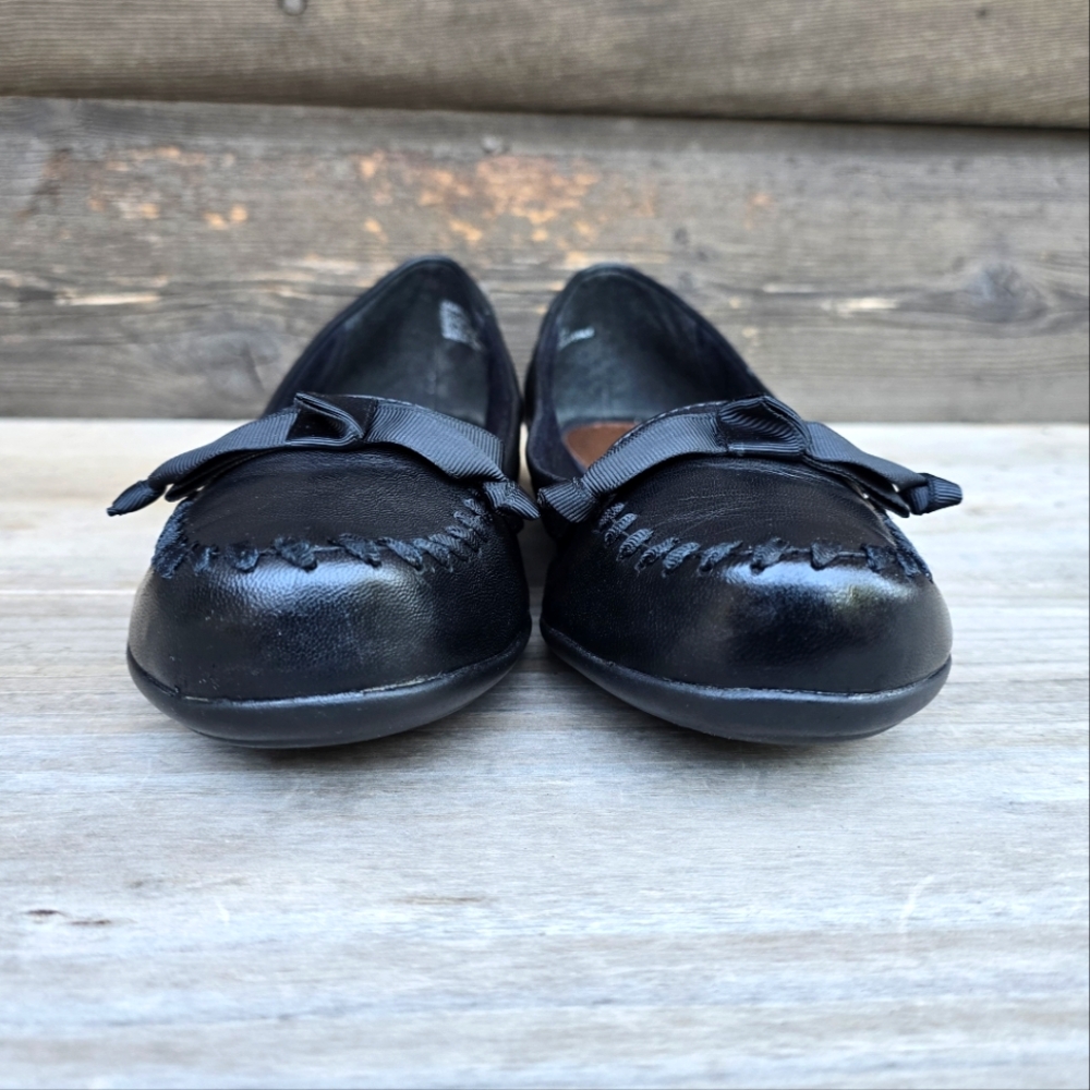 BareTraps Camara Y2K Feminine Minimalist Leather Ribbon Comfort Ballet Flats 10M - Picture 8 of 16